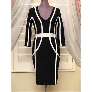 FRENCH CONNECTION LONG SLEEVE DRESS